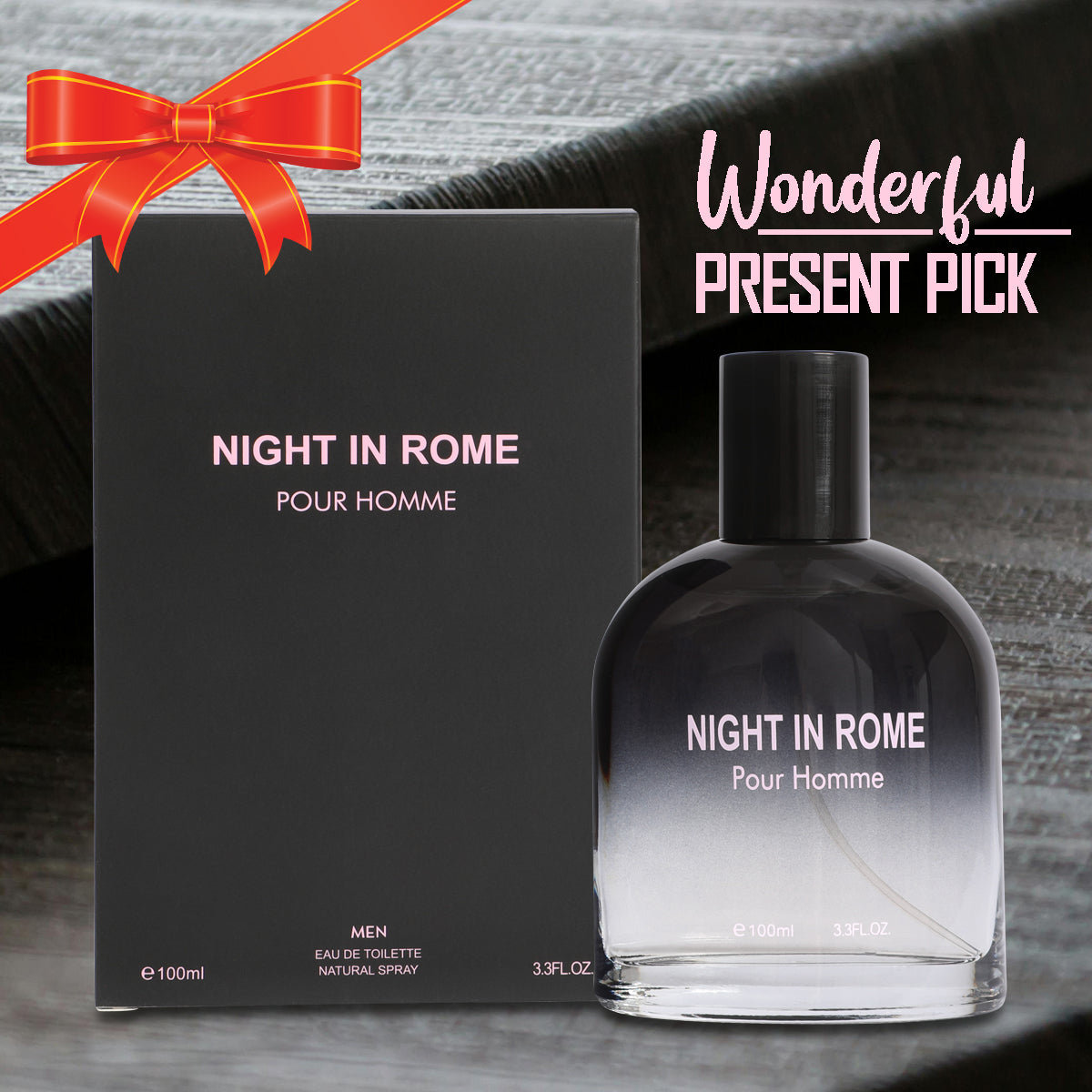 Night In Rome Spray Cologne Eau De Toilette For Men - 100ML/3.3 FL.OZ.