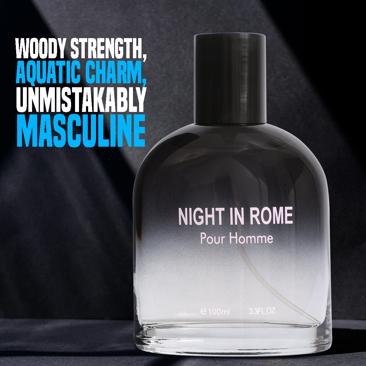 Night In Rome Spray Cologne Eau De Toilette For Men - 100ML/3.3 FL.OZ.