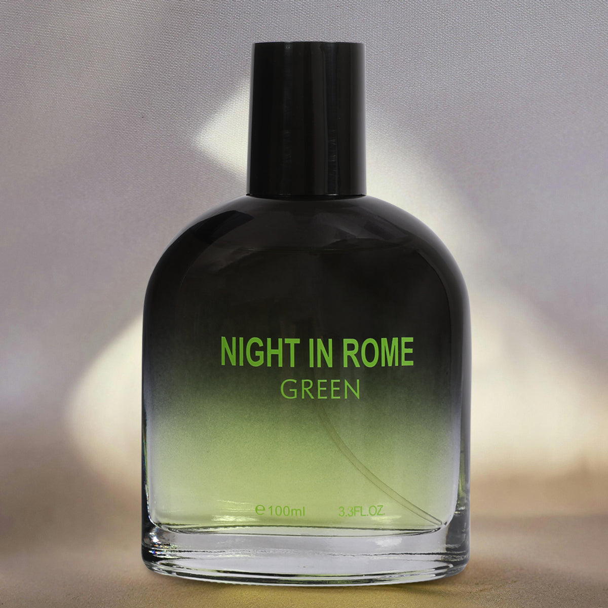 Night In Rome Green Spray Cologne Eau De Toilette For Men - 100ML/3.3 FL.OZ.