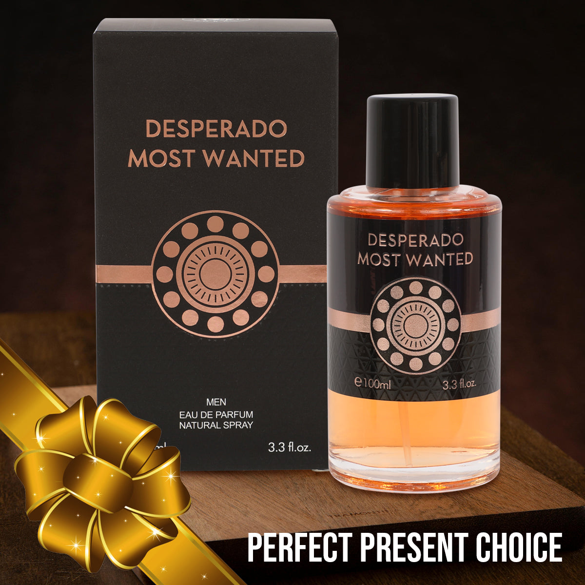 Desperado Most Wanted Spray Perfume Eau De Parfum For Men - 100ML/3.3 FL.OZ.