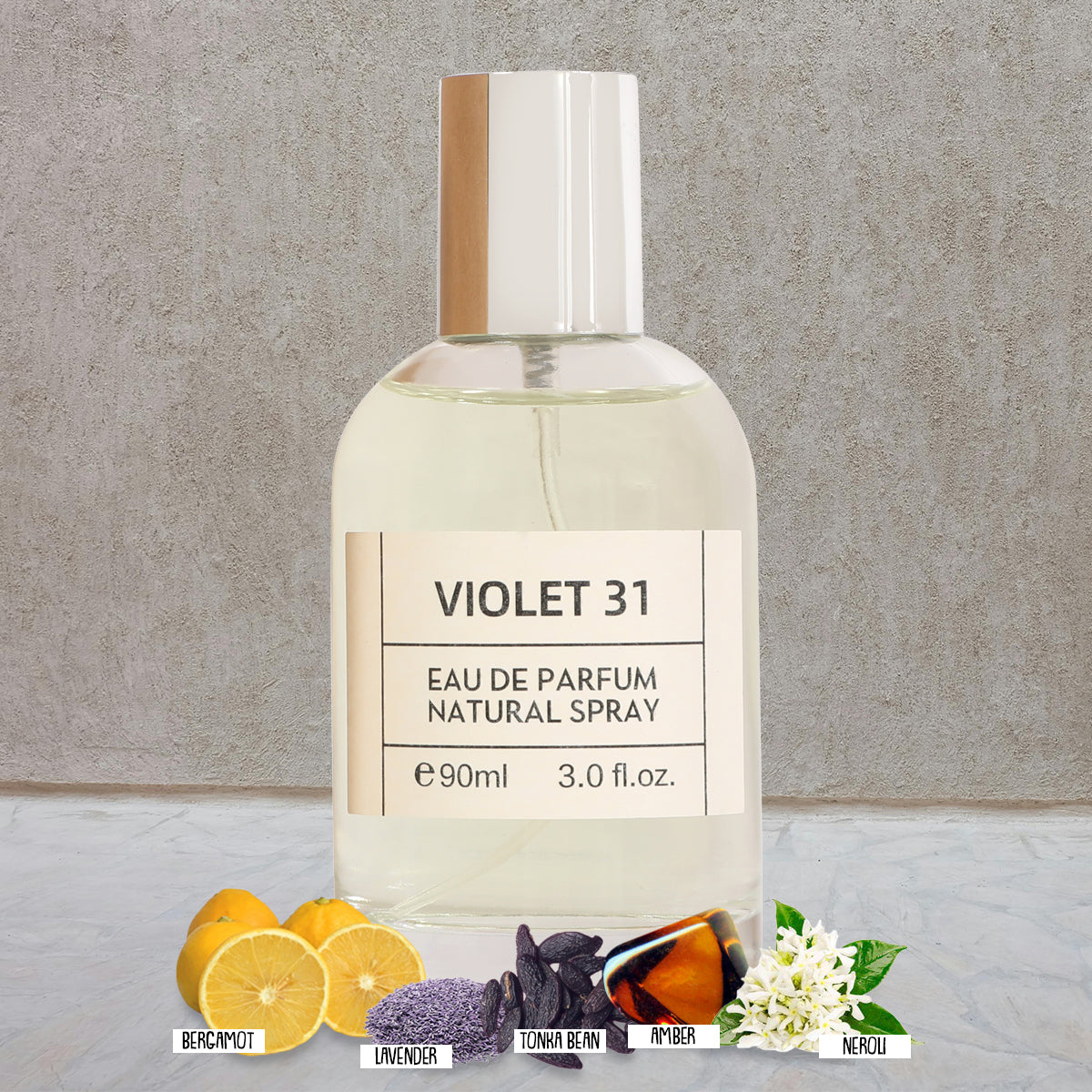 Violet 31 Spray Perfume Eau De Parfum For Men And Women - 90ML/3.0 FL.OZ.