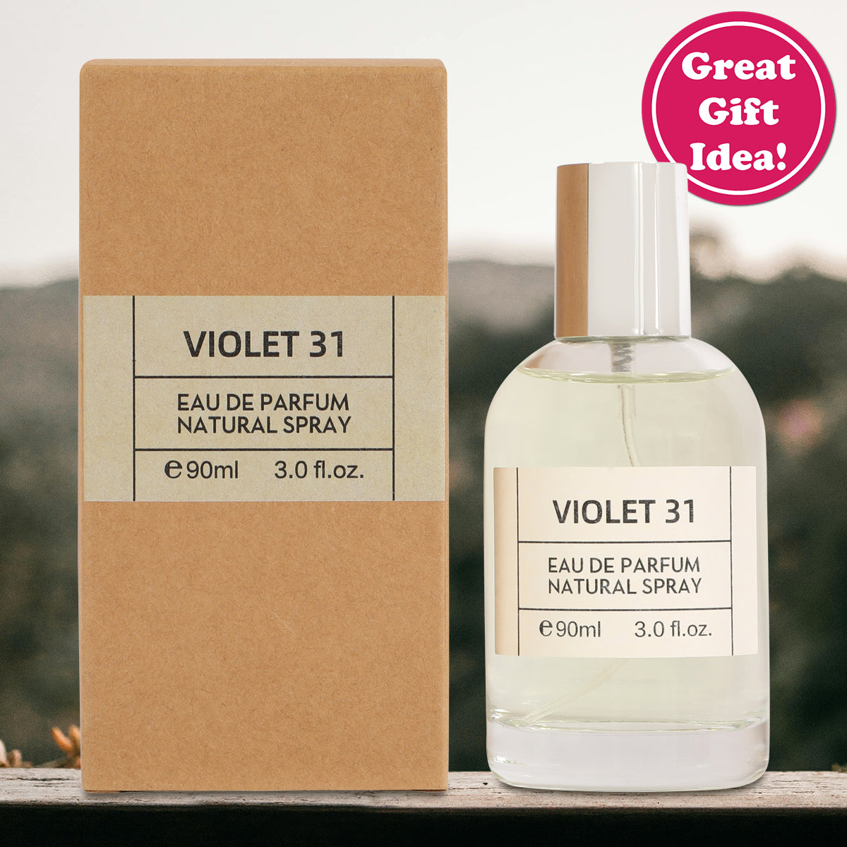 Violet 31 Spray Perfume Eau De Parfum For Men And Women - 90ML/3.0 FL.OZ.