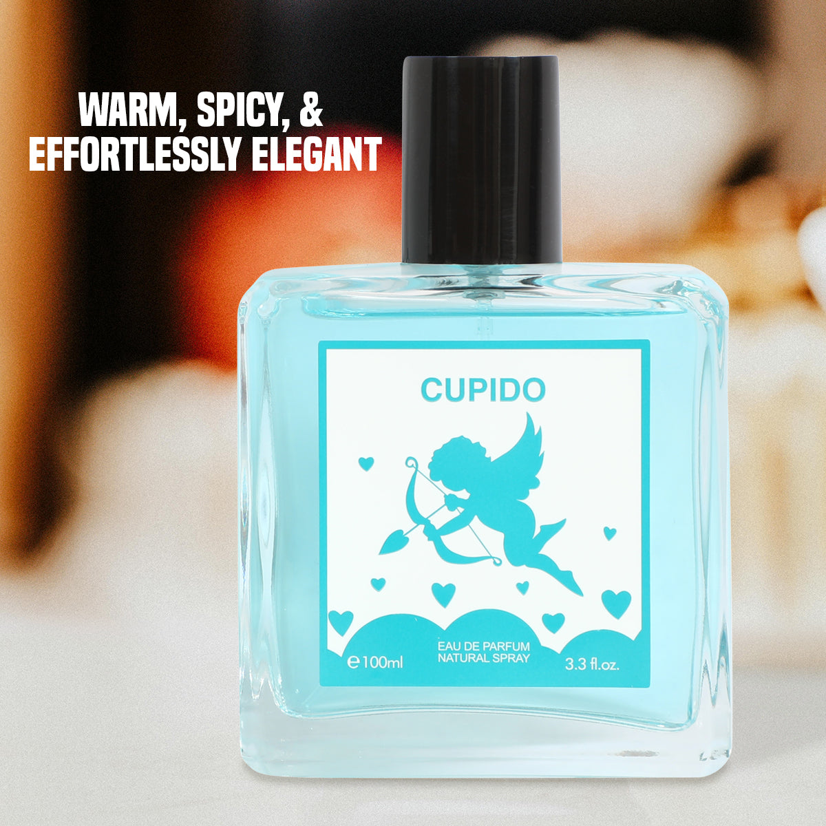 Cupido Spray Perfume Eau De Parfum For Men And Women - 100ML/3.3FL.OZ.