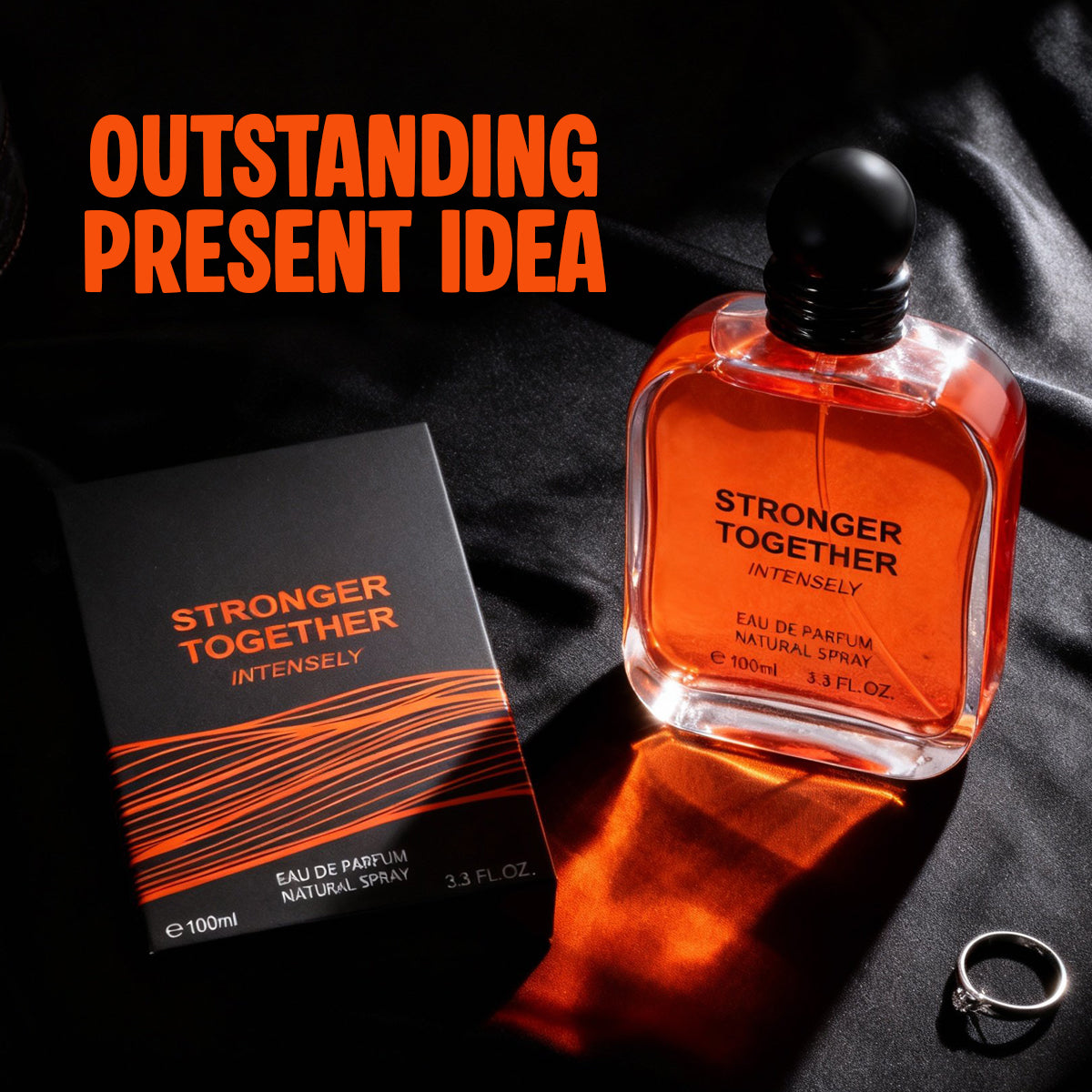 Stronger Together Intensely Spray Perfume Eau De Parfum For Men - 100ML/3.3FL.OZ.