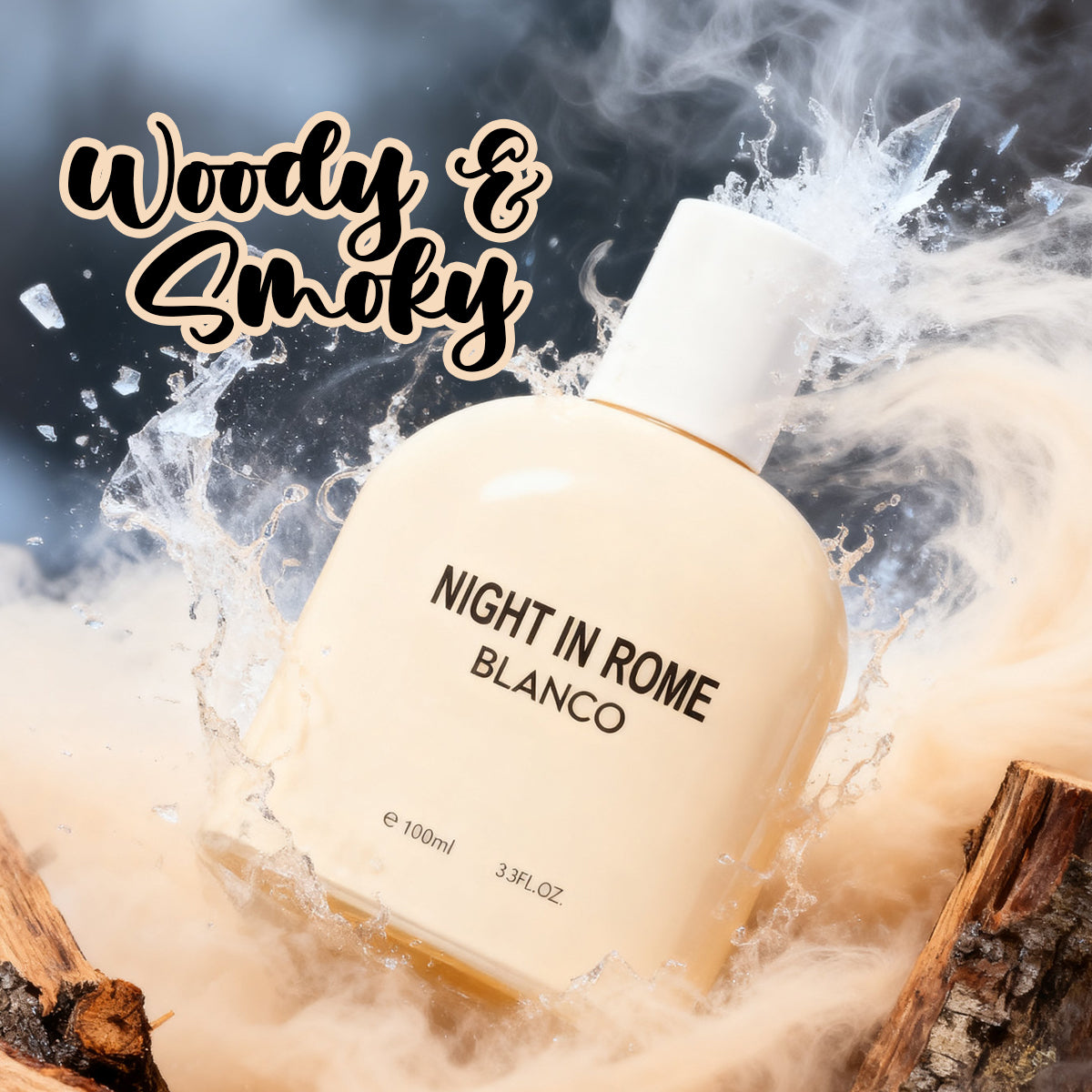 Night In Rome Blanco Spray Perfume Eau De Parfum For Men - 100ML/3.3FL.OZ.