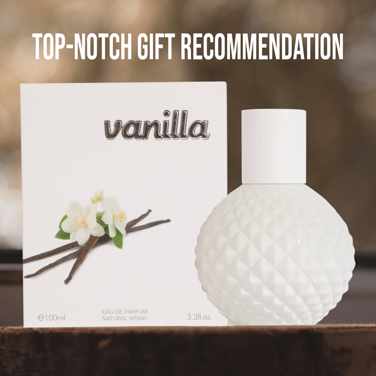 Vanilla Spray Perfume Eau De Parfum For Women - 100ML/3.3 FL.OZ.