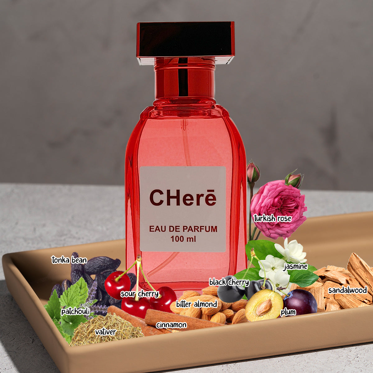 CHere Spray Perfume Eau De Parfum For Women - 100ML/3.3 FL.OZ./