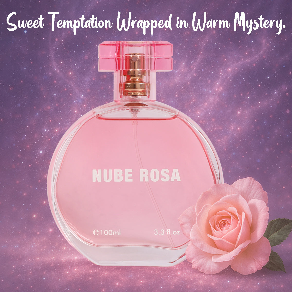 Nube Rosa Spray Perfume Eau De Parfum For Women - 100ML/3.3 FL. OZ.