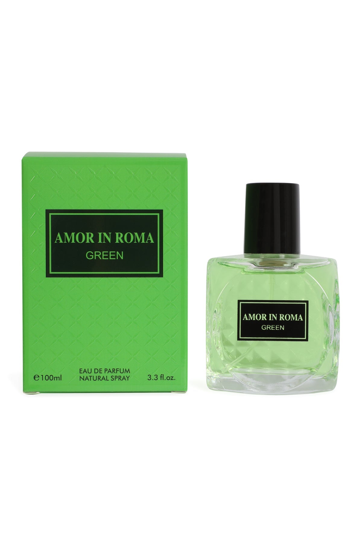 Amor In Roman Green Spray Perfume Eau De Parfum For Women - 100ML/3.3 FL. OZ.