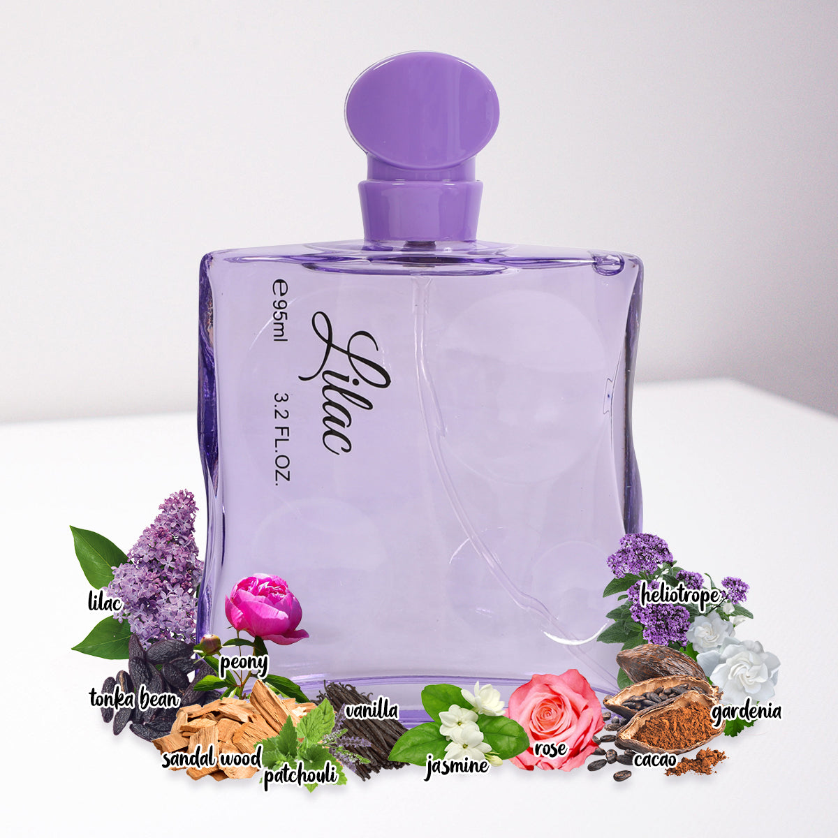 Lilac Spray Perfume Eau De Parfum For Women - 95ML/3.2 FL.OZ.