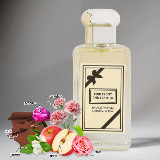 Pink Peoy And Leather Spray Perfume Eau De Parfum For Women - 90ML/3.0 FL.OZ.