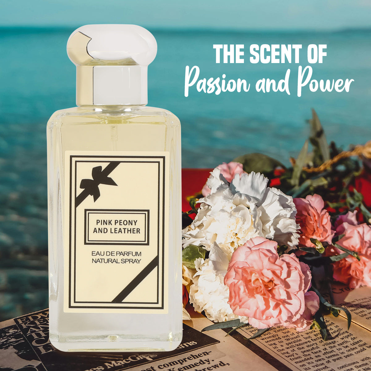 Pink Peoy And Leather Spray Perfume Eau De Parfum For Women - 90ML/3.0 FL.OZ.
