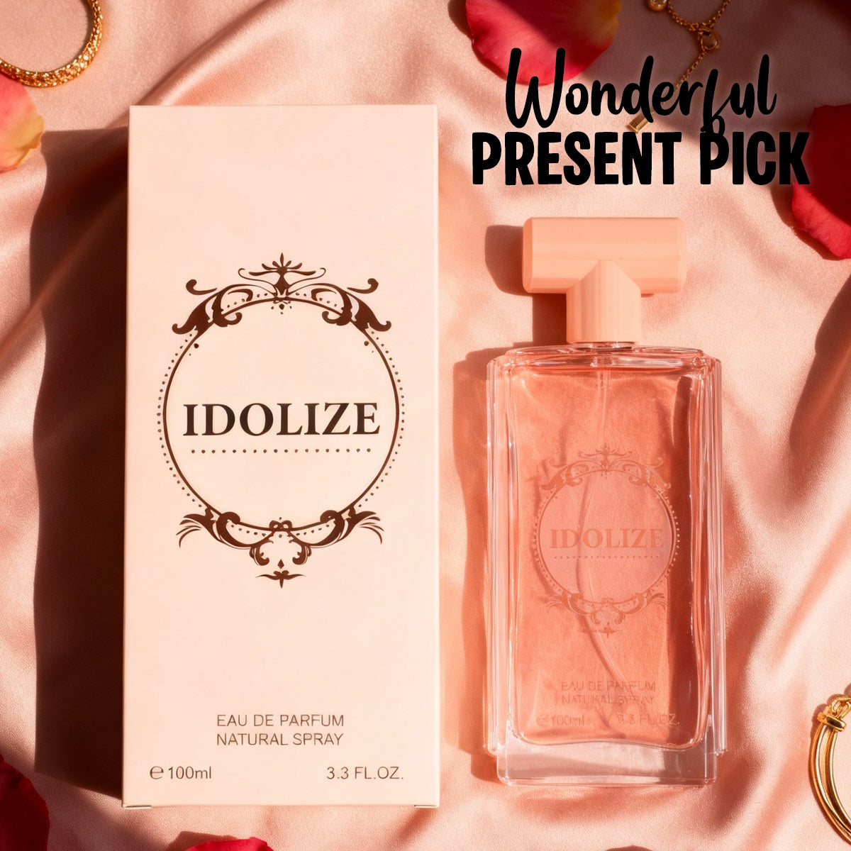Idolize Spray Perfume Eau De Parfum For Women - 100ML/3.3FL.OZ.