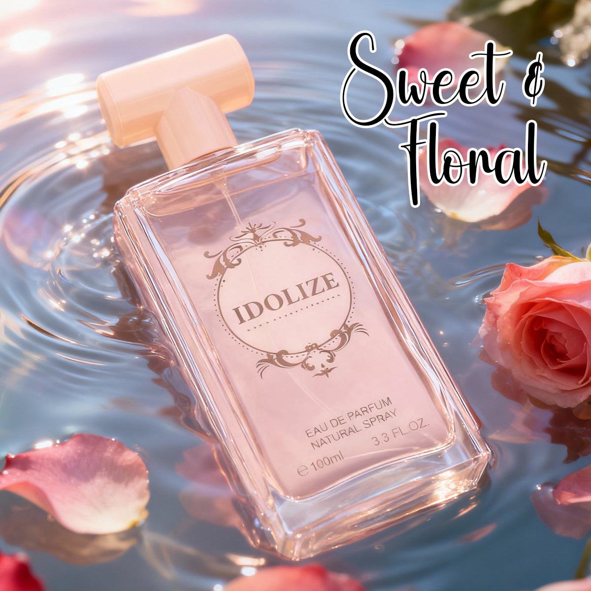 Idolize Spray Perfume Eau De Parfum For Women - 100ML/3.3FL.OZ.