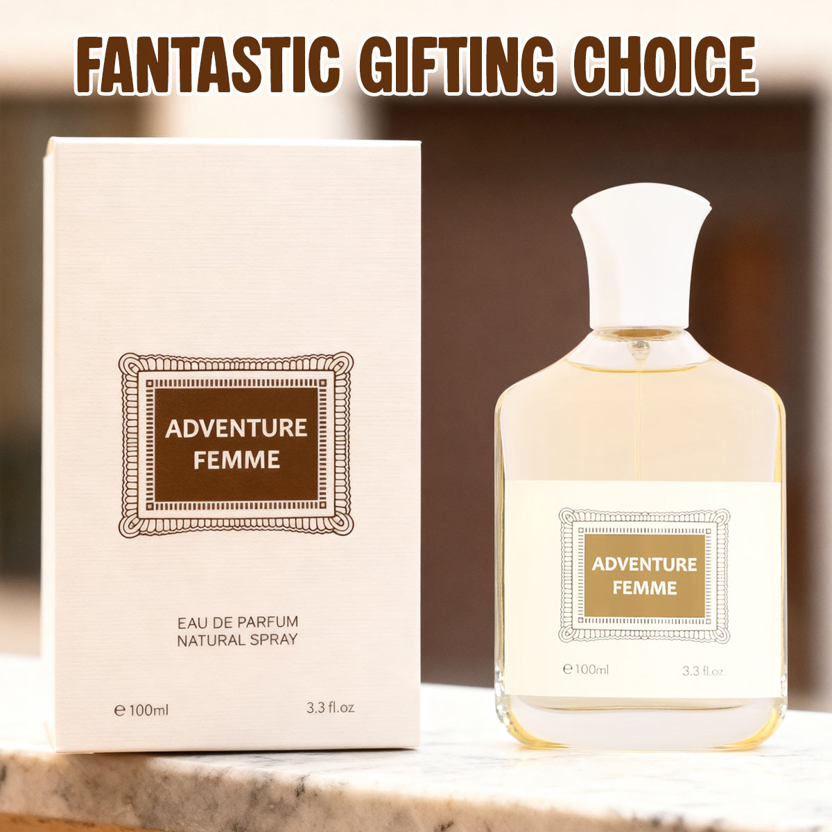 Adventure Femme Spray Perfume Eau De Parfum For Women - 100ML/3.3FL.OZ.