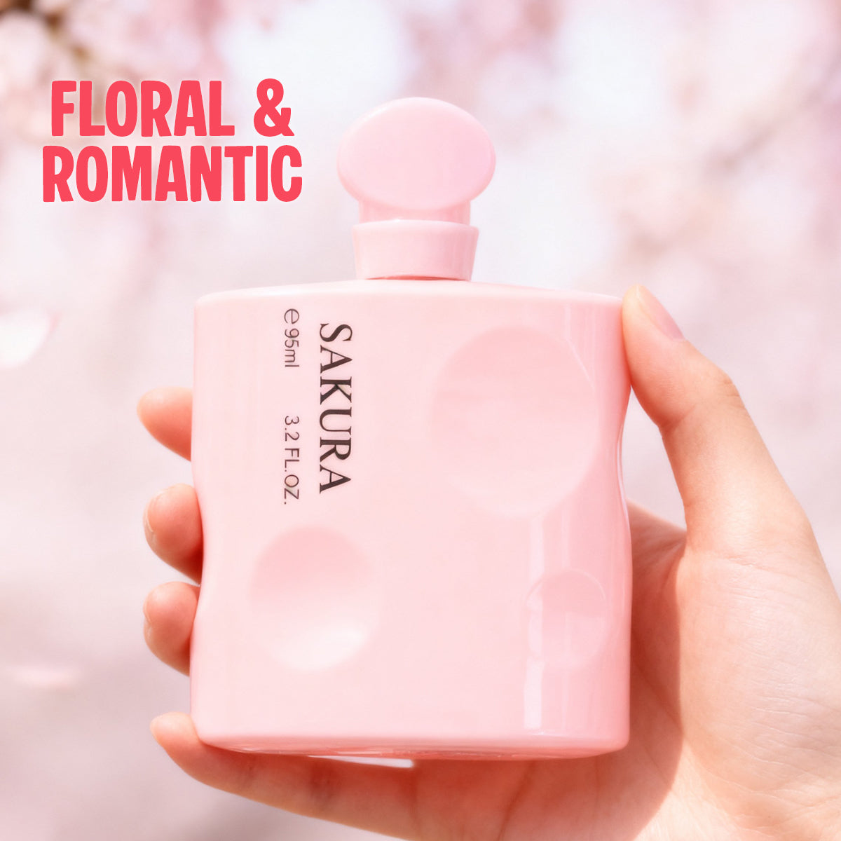 Sakura Spray Perfume Eau De Parfum For Women - 95ML/3.2FL.OZ./3PCS