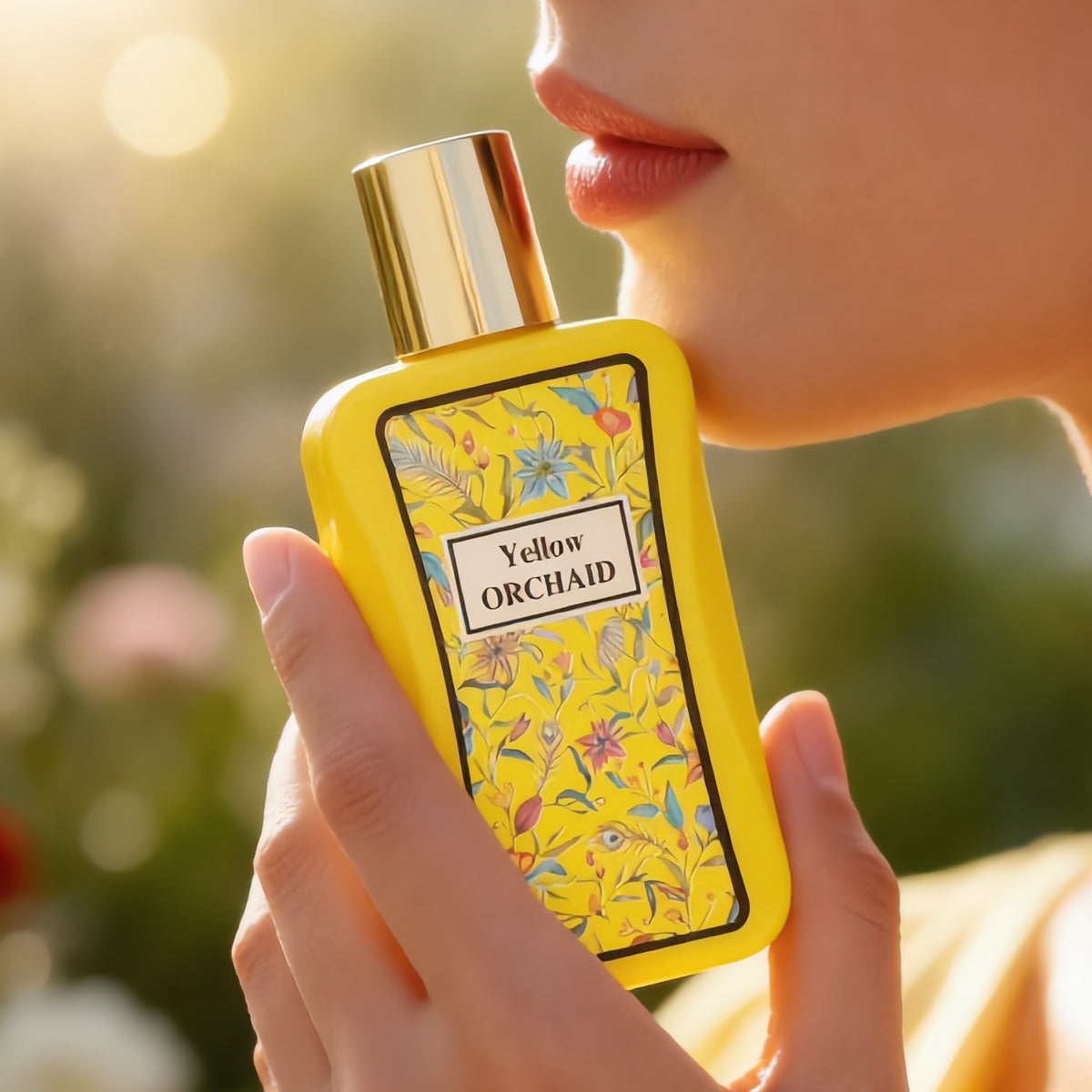 Yellow Orchaid Spray Perfume Eau De Parfum For Women - 100ML/3.3FL.OZ./3PCS