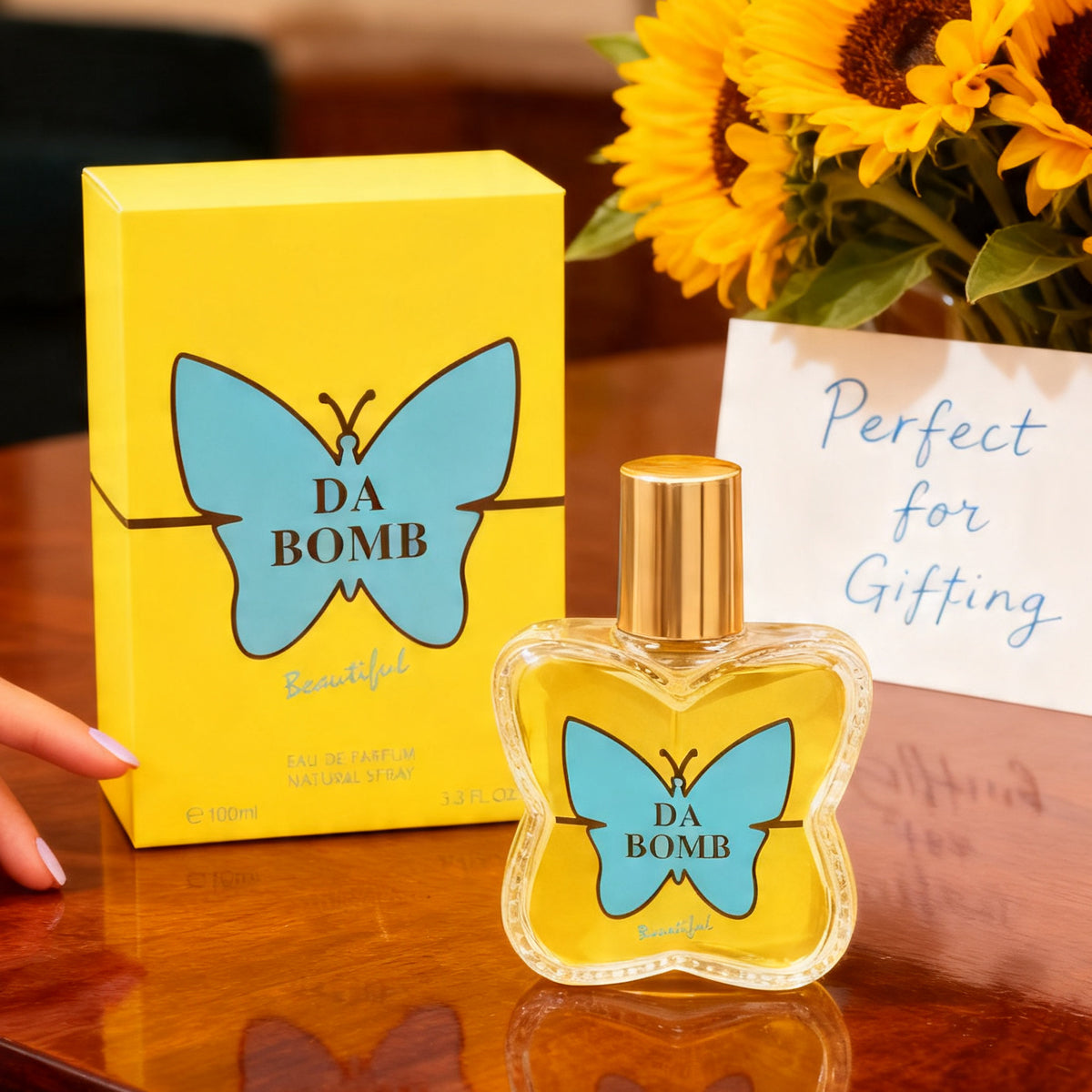 Da Bomb Beautiful Spray Perfume Eau De Parfum For Women  - 100ML/3.3FL.OZ./3PCS