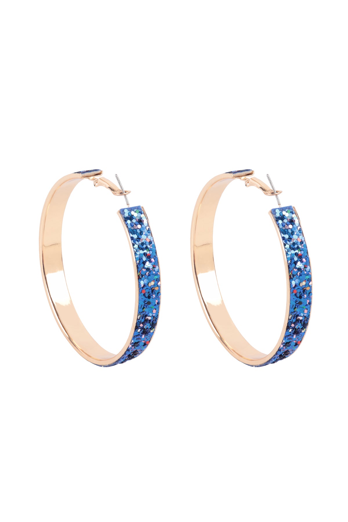 Hoop Glitter Earrings