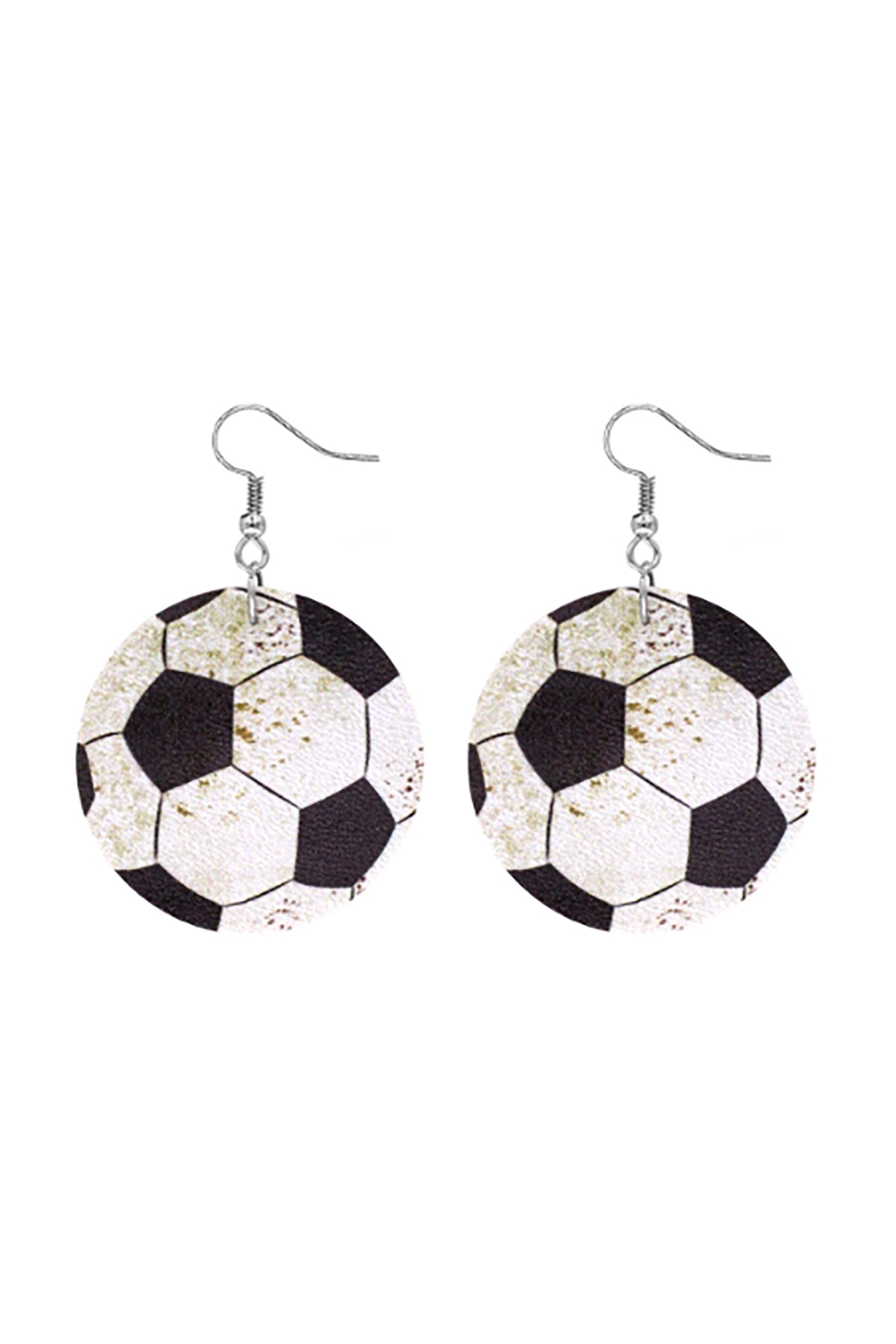 Gameday Soccer Print Earrings