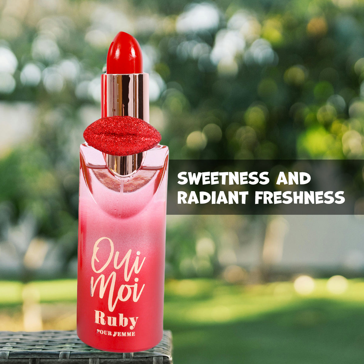 Oui Moi Ruby Spray Perfume Eau De Parfum For Women - 100ML/3.4 FL.OZ.