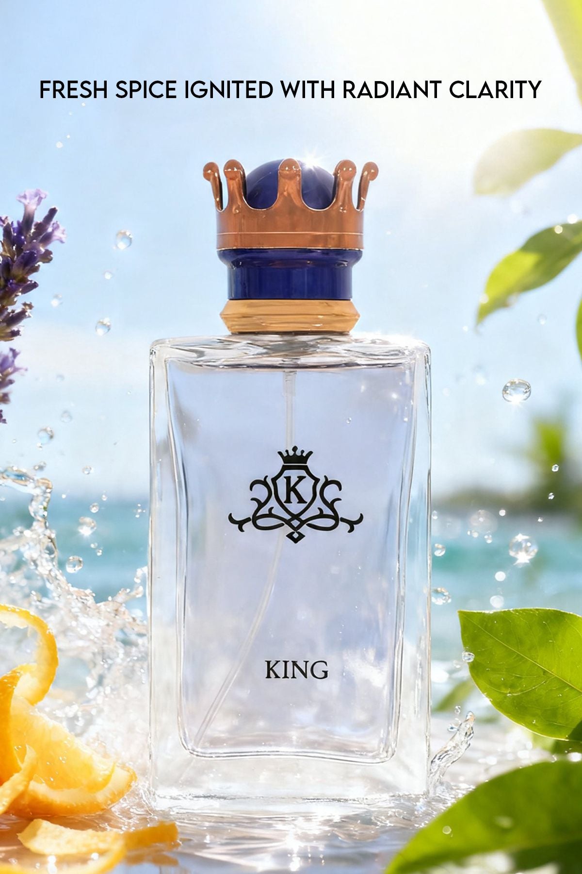 King Spray Perfume Eau De Parfum For Men 100ML/3.4FL.OZ.