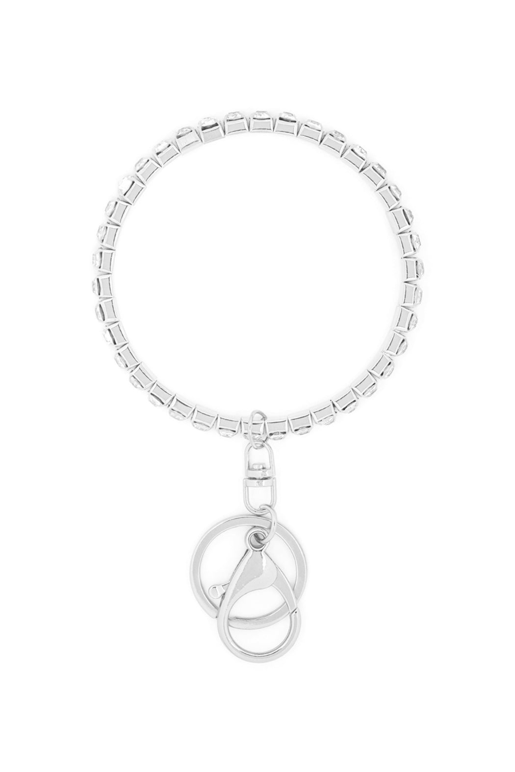 Rhinestone Bangle Keyring