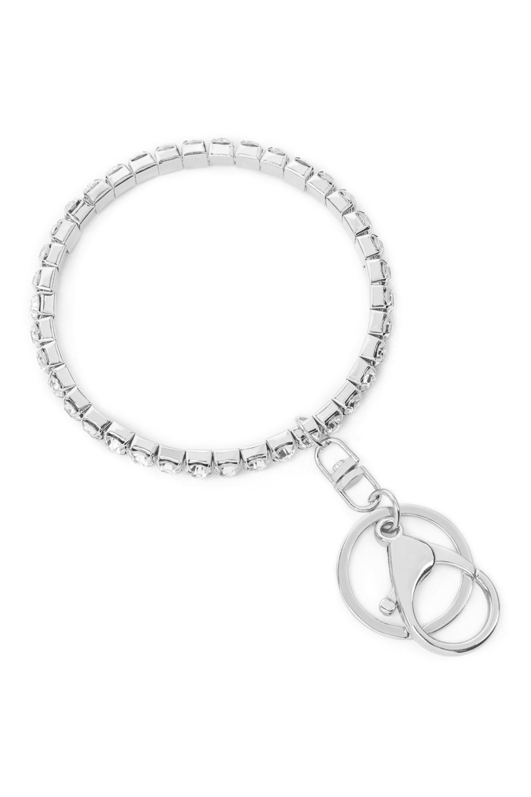 Rhinestone Bangle Keyring