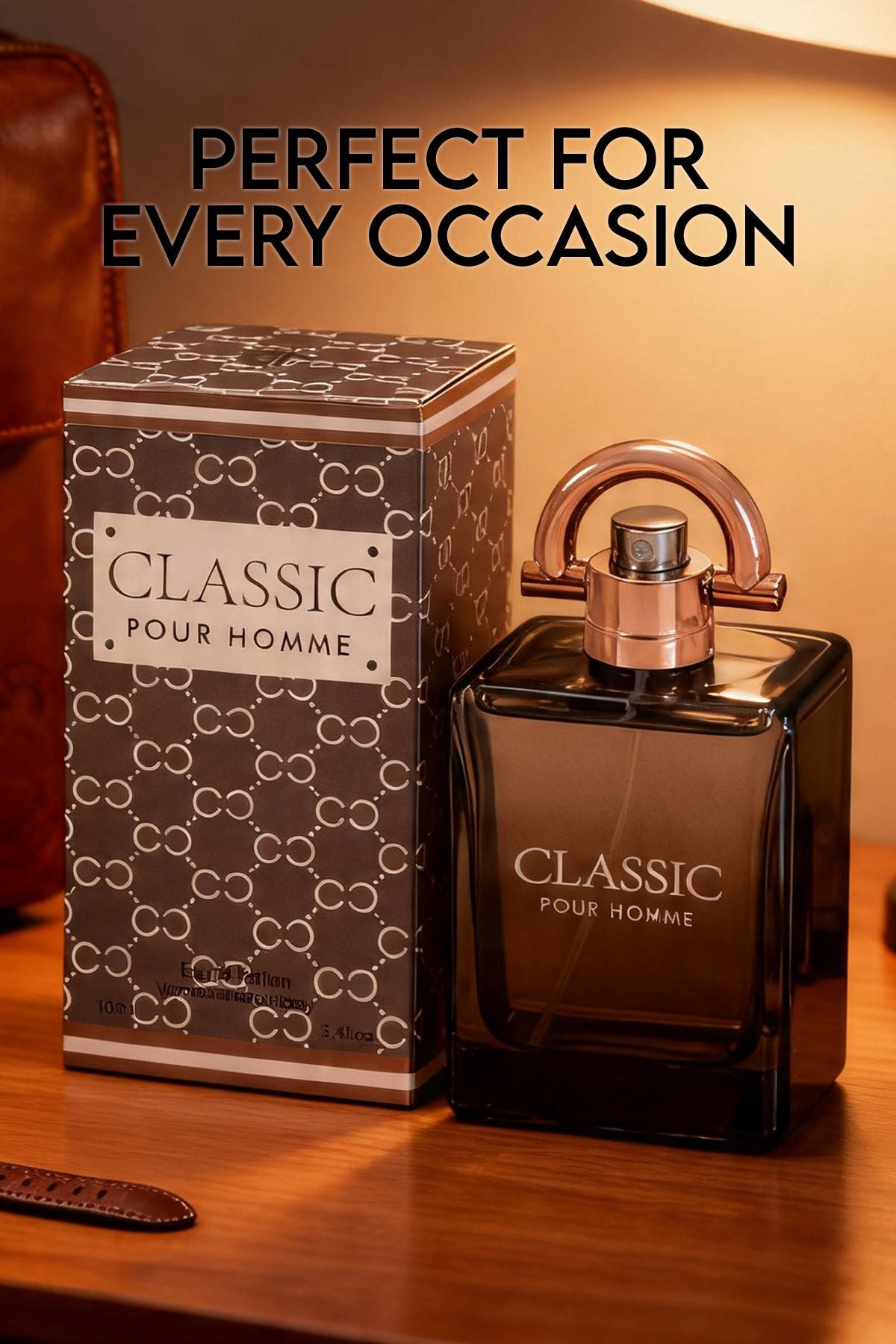 Classic Pour Homme Spray Perfume Eau De Parfum For Men 100ML/3.4FL.OZ.