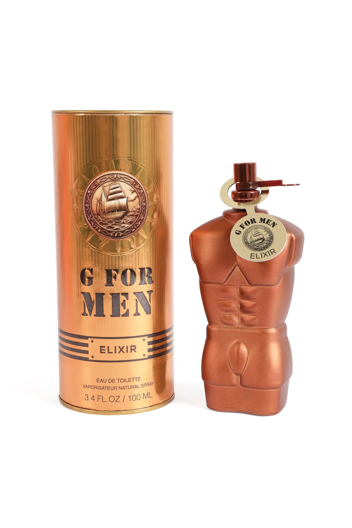G For Men Elixir Spray Cologne Eau De Toilette For Men - 100ML/3.4 FL.OZ.
