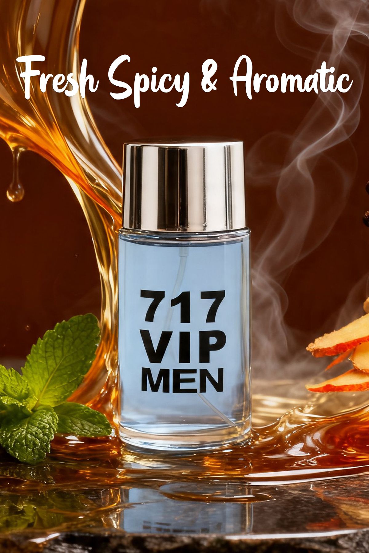 717 VIP Men Private New York Spray Perfume Eau De Parfum For Men 100ML/3.4FL.OZ.