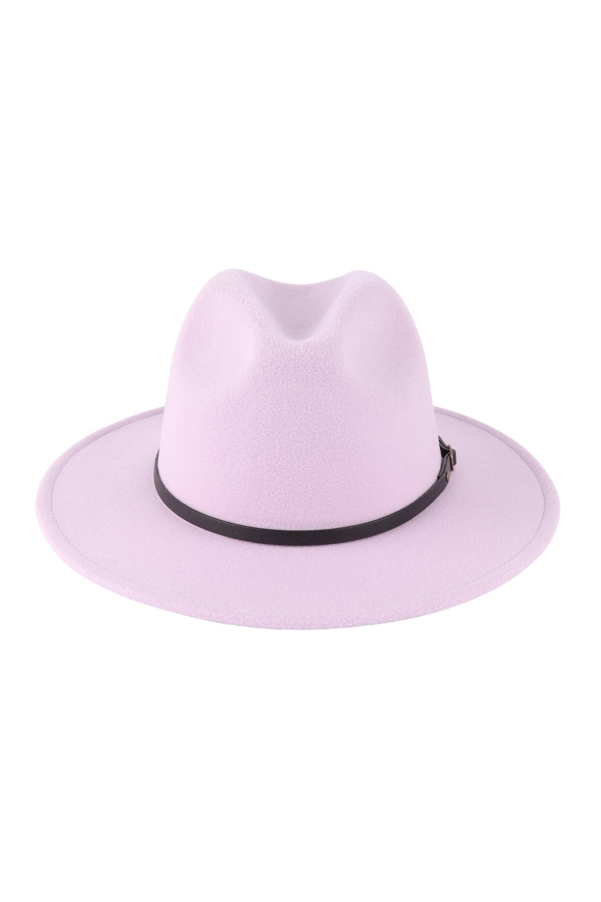 Brim Panama Hat With PU Band