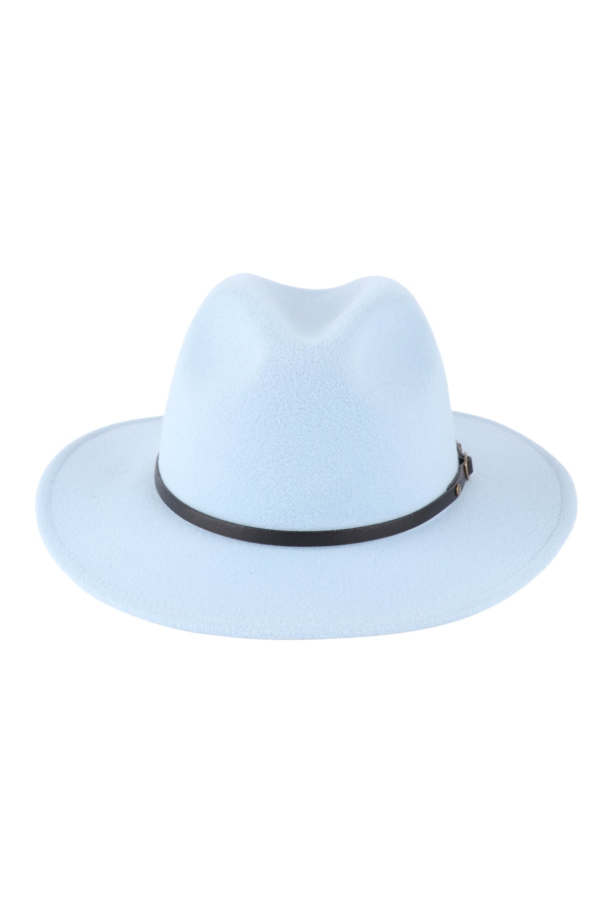 Brim Panama Hat With PU Band