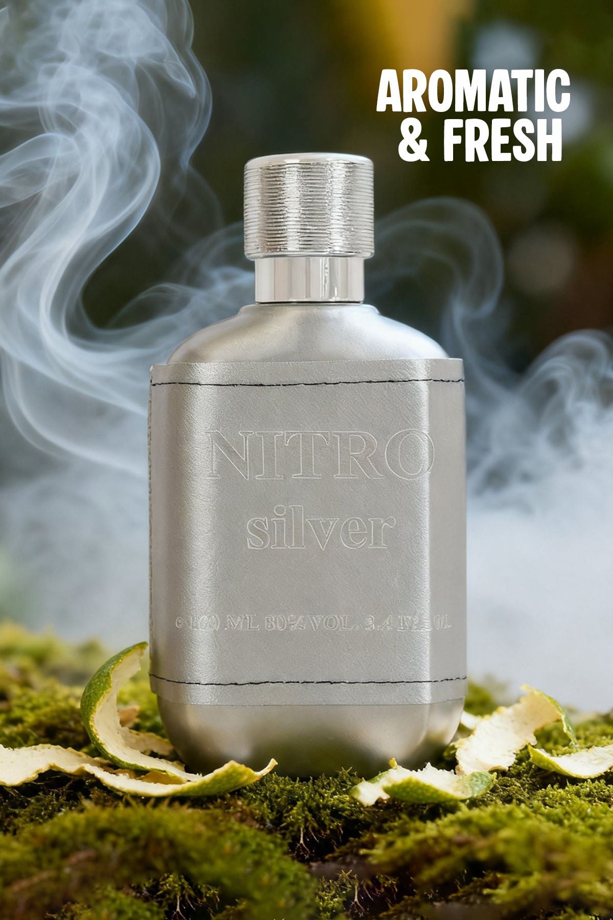 Nitro Silver Spray Perfume Eau De Parfum For Men 100ML/3.4FL.OZ.