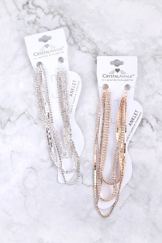 Row 3 Layered Anklet