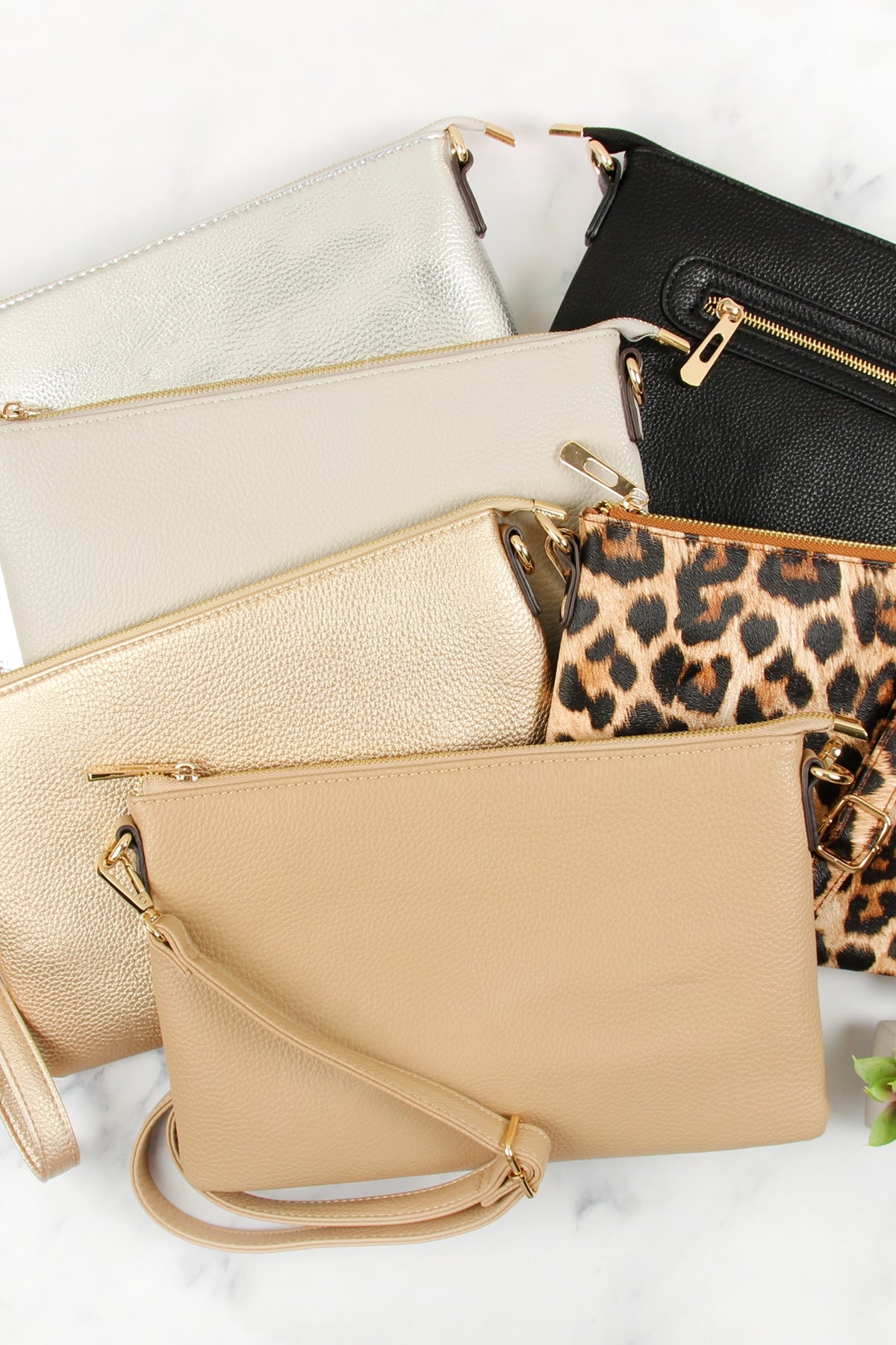 Crossbody Wristlet Bag