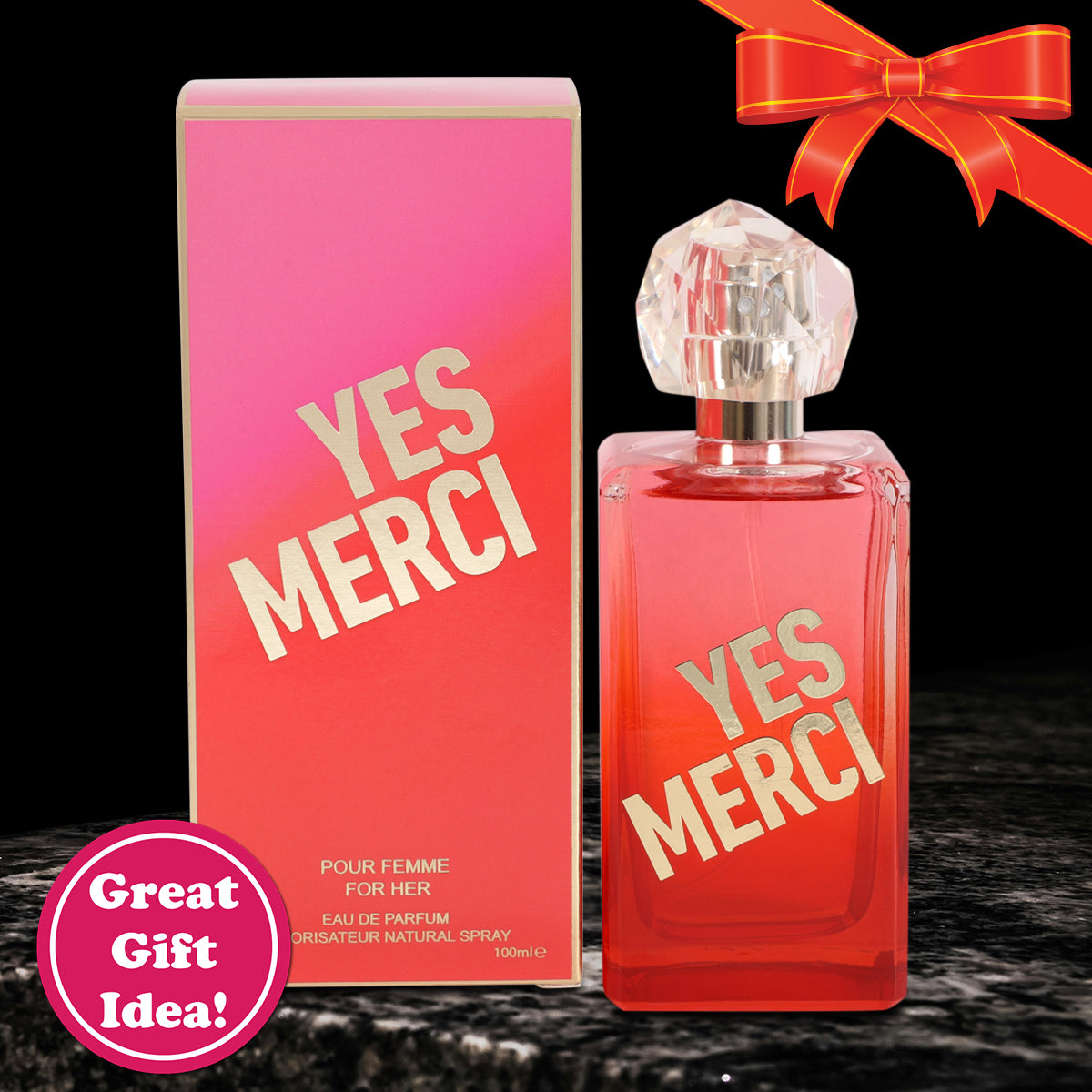 Yes Merci Spray Perfume Eau De Parfum For Women - 100ML/3.4 FL.OZ