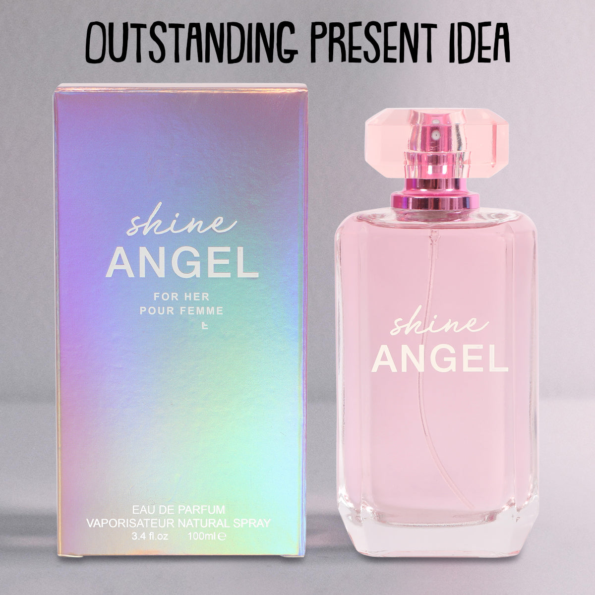 Shine Angel Spray Perfume Eau De Parfum For Women - 100ML/3.4 FL.OZ./3PCS