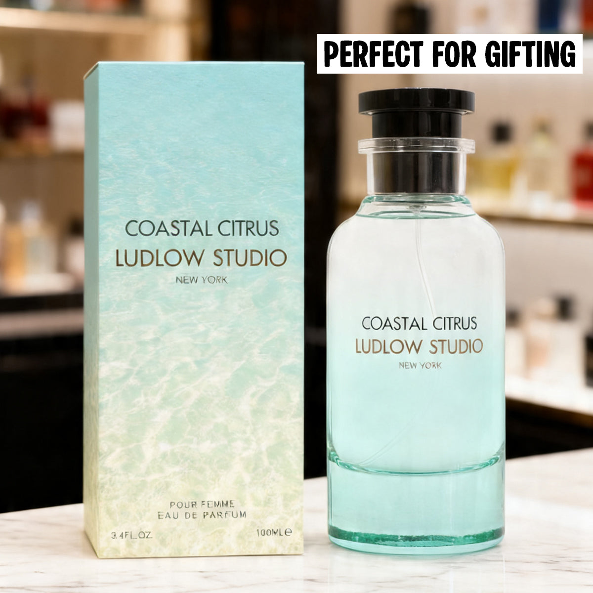 Coastal Citrus Ludlow Studio New York Spray Perfume Eau De Parfum For Women - 100ML/3.4FL.OZ./3PCS