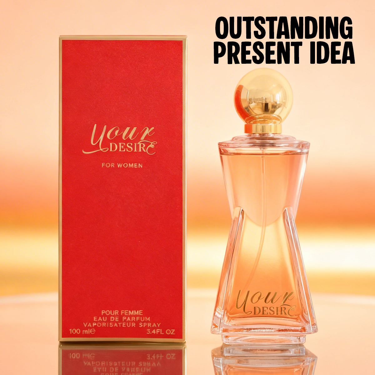 Your Desire Spray Perfume Eau De Parfum For Women - 100ML/3.4FL.OZ./3PCS