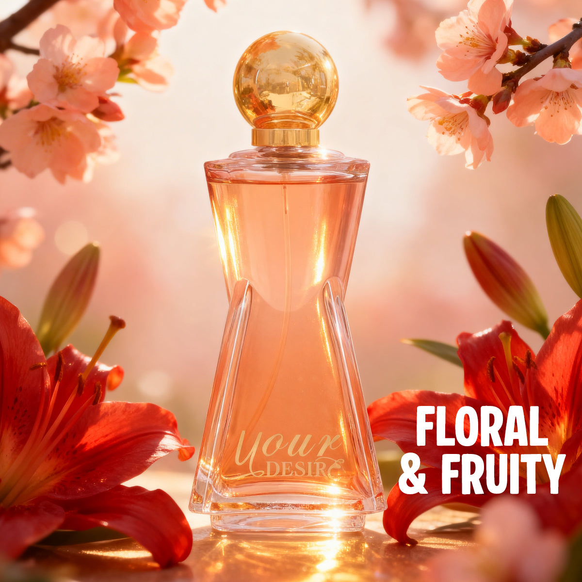 Your Desire Spray Perfume Eau De Parfum For Women - 100ML/3.4FL.OZ./3PCS