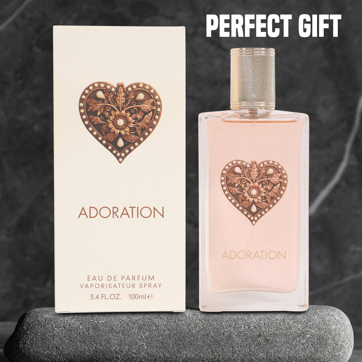 Adoration Spray Perfume Eau De Parfum For Women - 100ML/3.4 FL.OZ.