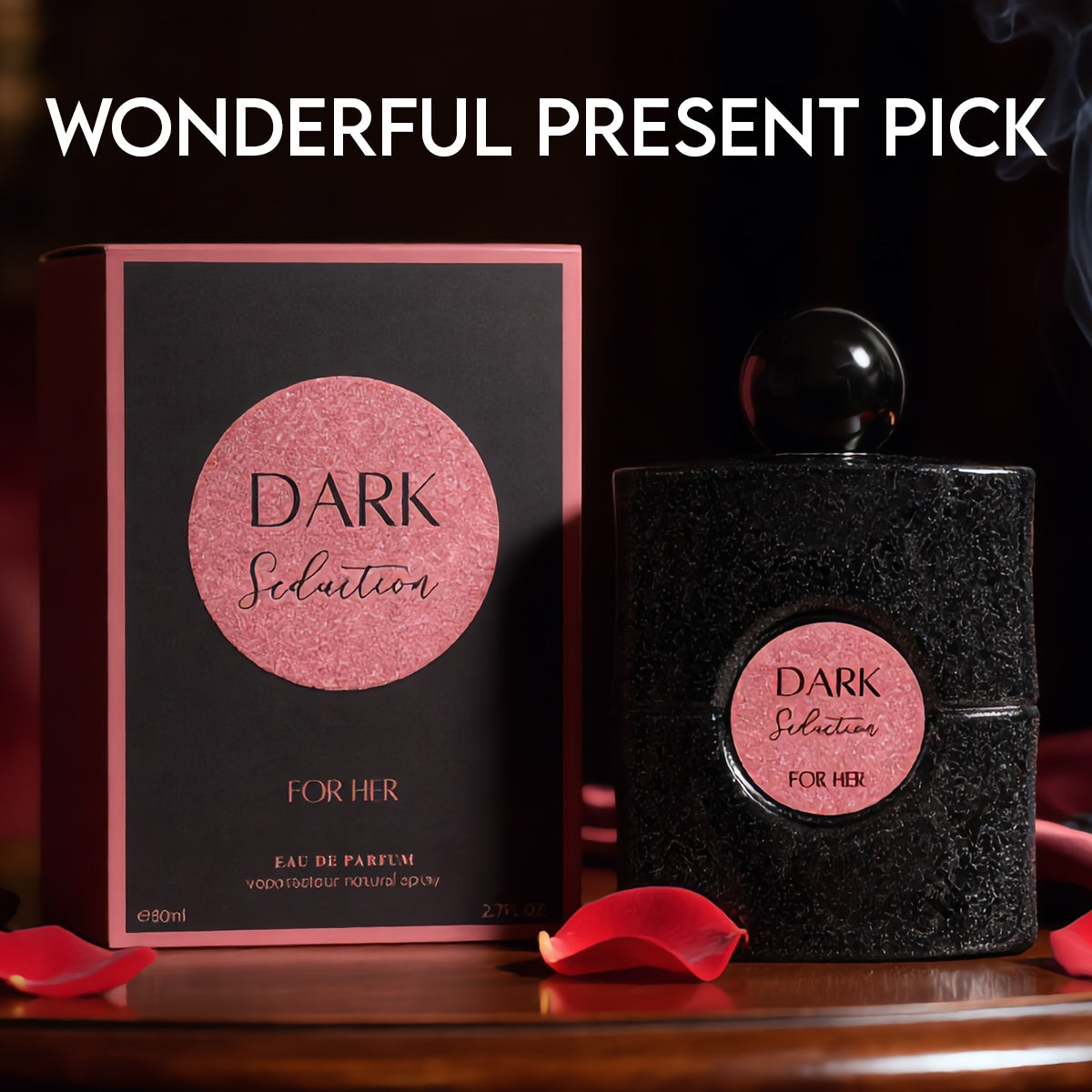 Dark Seduction Spray Perfume Eau De Parfum For Women - 80ML/2.7FL.OZ/3PCS
