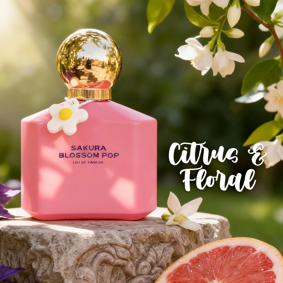 Sakura Blossom Pop Spray Perfume Eau De Parfum For Women - 100ML/3.4FL.OZ.