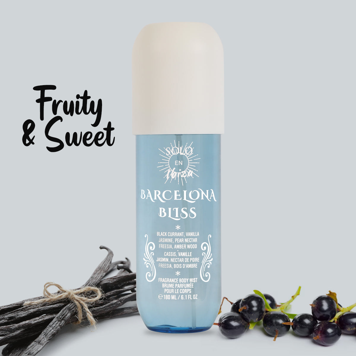 Solo En Ibiza Barcelona Bliss Spray Perfume For Women - 180ML/6.1 FL.OZ.