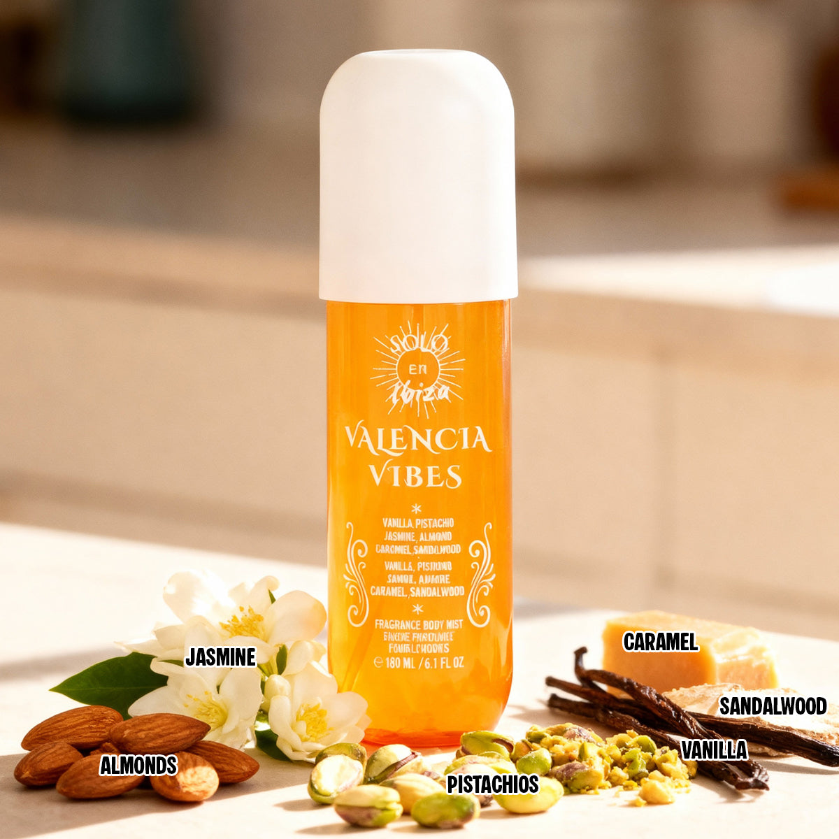 Solo En Ibiza Valencia Vibes Spray Perfume For Women - 180ML/6.1 FL.OZ.