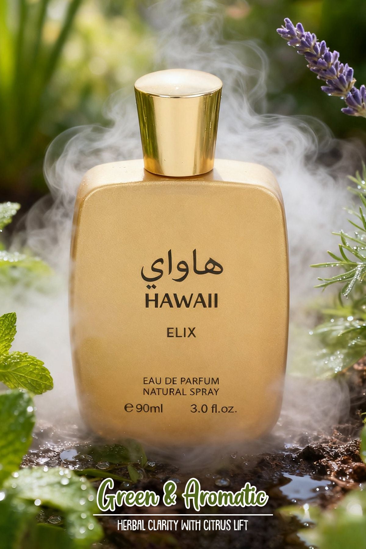 Hawaii Elix Spray Perfume Eau De Parfum For Men And Women - 90ML/3.0FL.OZ.