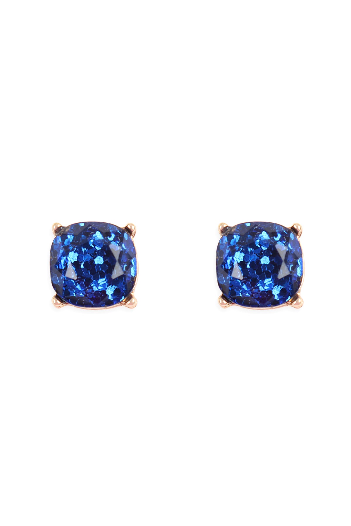 Glitter Epoxy Stud Earrings