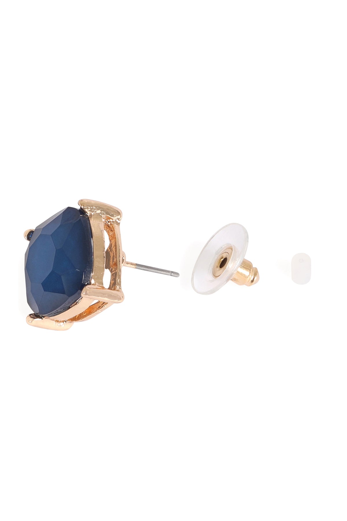 Fine Glitter Epoxy Stud Earrings