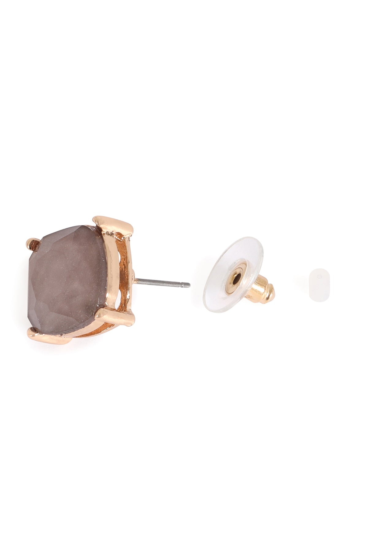 Fine Glitter Epoxy Stud Earrings